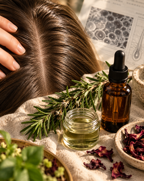 Your scalp has a microbiome. What lives there is directly connected to how your hair grows — and most hair routines are quietly disrupting it.