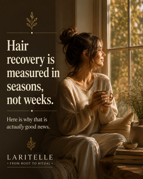 What nobody tells you about the patience that hair recovery actually requires.