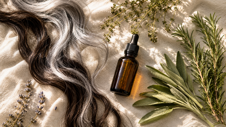 Grey hair is not your pigment cells dying. They're stuck. And that distinction might be reversible.