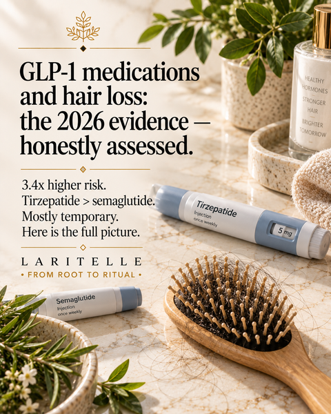 GLP-1 medications and hair loss: what two 2026 systematic reviews, a 84,000-patient meta-analysis, and the TrinetX cohort study actually show about Ozempic, Wegovy, and Mounjaro.