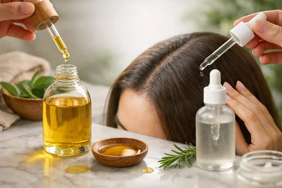 Hair Oil Versus Scalp Serum: Which Comes First?