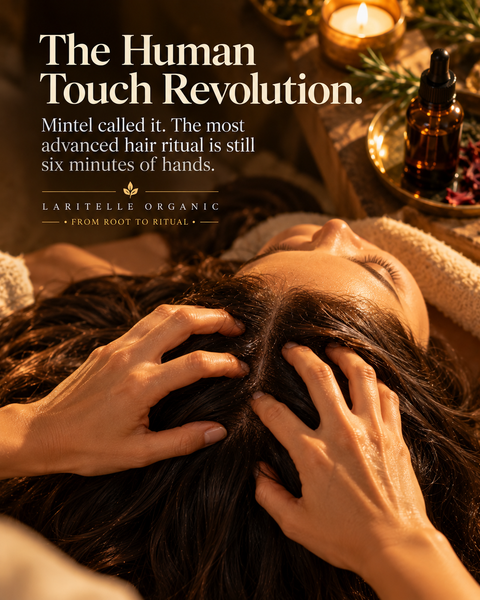 Mintel's 2026 beauty prediction nobody is talking about — the Human Touch Revolution, and why the most advanced hair ritual is still six minutes of hands on a scalp.