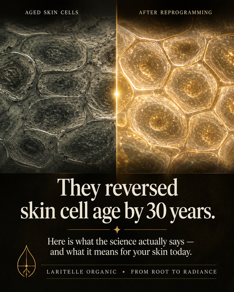 Researchers reversed the biological age of skin cells by 30 years without changing their identity. Here is what that actually means for skin care.