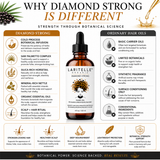 Laritelle Organic Hair Growth Treatment Diamond Strong 4 oz