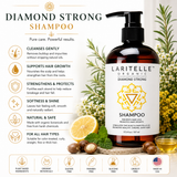 Laritelle Organic Shampoo Diamond Strong 17.5 oz