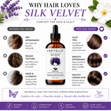 Laritelle Organic Hair Growth Treatment Silk Velvet 4 oz