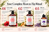 Laritelle Organic Fertile Roots Hair Care Set + Bonus Treatment