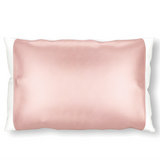 Dusty Pink Silk Pillow Sleeve.