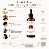 Laritelle Organic Fertile Roots Scalp & Hair Treatment 4 oz