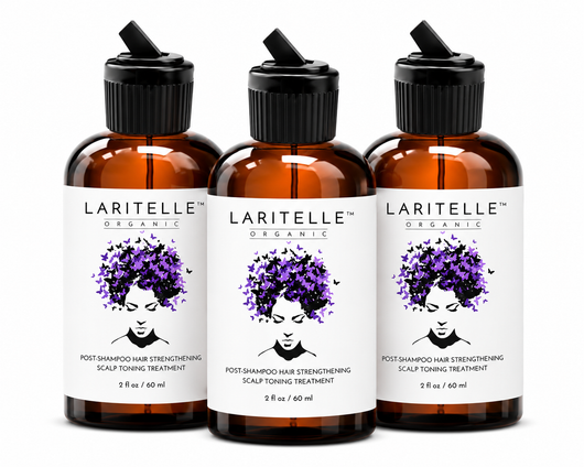 Laritelle Organic Post-Shampoo Hair Strengthening Treatment 3 x 2 oz