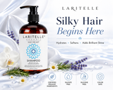Laritelle Organic Shampoo Silk Velvet 17.5 oz