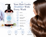 Laritelle Organic Shampoo Silk Velvet 17.5 oz