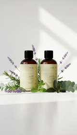 NALU Organic Scalp Detox Shampoo & Conditioner Set