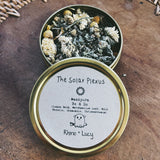 Solar Plexus Chakra Tea | Chamomile, Chrysanthemum, Lemon Balm, Marshmallow Leaf & Milk Thistle | Herbal Loose Leaf Tea | Rhino + Lucy