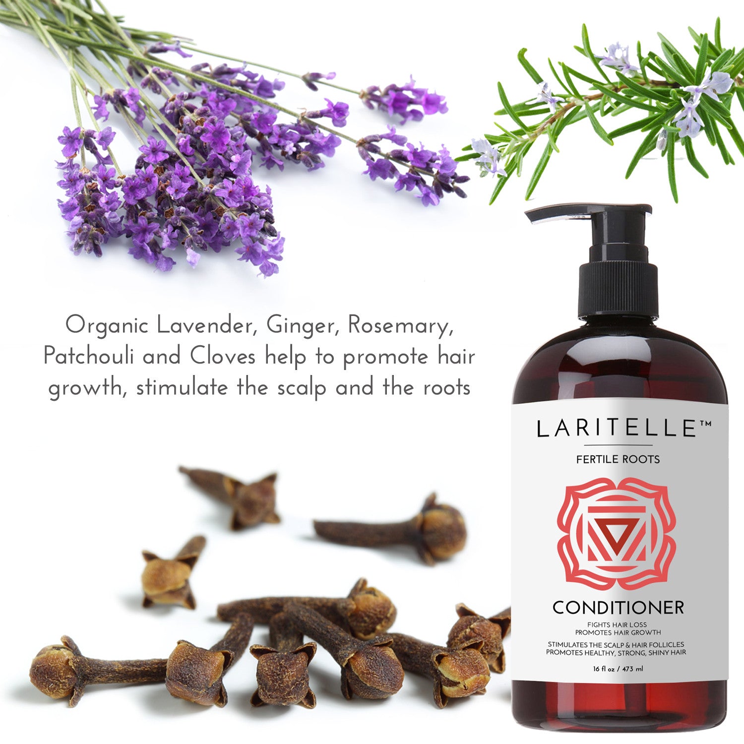 Laritelle Organic Conditioner Fertile Roots 16 oz