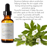 Laritelle Organic Rejuvenating Face Serum 1 oz