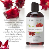 Laritelle Organic Purifying Face Wash 4 oz