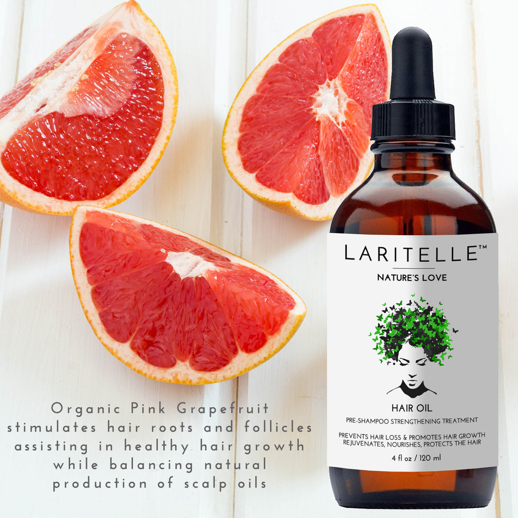 Laritelle Organic Hair Growth Set – Shampoo, Conditioner & Treatment Gegen Haarausfall