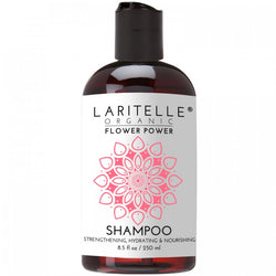 Laritelle Organic Unscented Shampoo Flower Power 8.5 oz