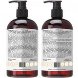 Laritelle Organic Hair Care Set Silk Velvet: Shampoo 17.5 oz + Conditioner 16 oz + Hair Loss Treatment 4 oz